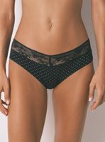 Calzón Ancho Algodón Estampada Pieza y Encaje