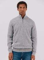 Chaleco Lana Torzal Cuello Cremallera