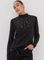 Polera con Detalle Strass