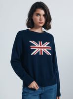 Chaleco Intarsia Bandera