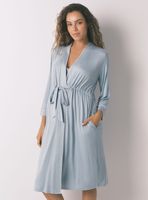 Bata Larga Maternity Técnica Soft Touch