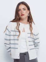 Cárdigan Botones Cuello Redondo