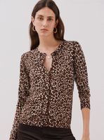 Chaleco Manga Corta Acabado Tipo Acanalado