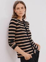 Chaleco Manga Corta Acabado Acanalado