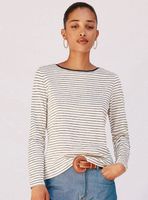 Polera Cuello Barco Rayas