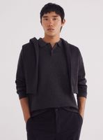 Chaleco Cuello Polo Botones