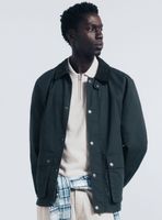 Parka Corta Cuello Pana