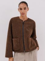 Chaqueta Chaquetón en Efecto Doble Faz