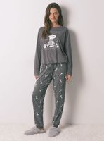 Pijama Largo Algodón Snoopy