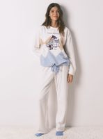 Pijama Largo Snoopy Polar Mousse