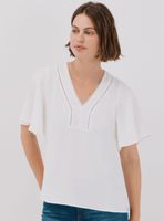 Blusa Encaje Volantes