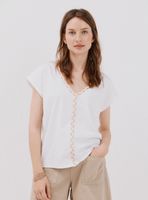 Polera Cuello Trenza