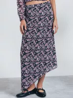 Falda Larga Asimétrica