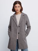 Abrigo Cuadros Cuello Solapa