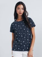 Polera Estampada Motivos Pequeños
