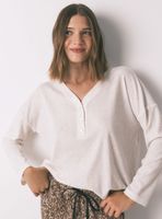 Camiseta Manga Larga Waffle