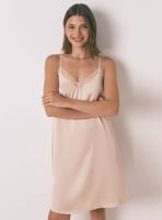 Camisón Satén Encaje