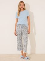 Pijama Capri Algodón Paisley