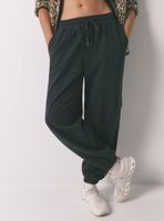 Pantalón Largo Carrot Felpa Fina