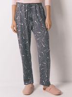 Pantalón Largo Punto Cálido Suave Estrellas