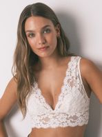 Sostén Bralette con Halter Encaje