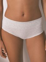 Calzón Alta Clásico Algodón Gris