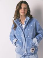 Bata Corta Polar Mickey Estampado