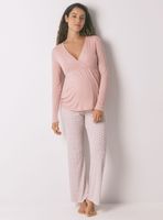 Pijama Capri Maternity Técnica Canalé