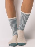 Pack 3 Calcetín Largos Rayas Lurex