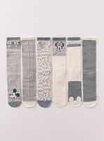 Pack 6 Calcetín Largos Algodón Minnie y Mickey