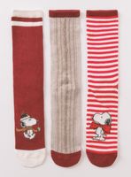 Pack 3 Calcetín Largo Algodón Snoopy