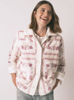 Bata Corta Polar Rosa