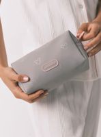 Neceser Mediano Gris Estampado Mickey