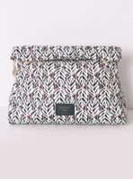 Neceser Grande Acolchado Print Hojas