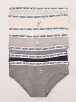 Pack 7 Calzón Anchas Algodón Multicolor Snoopy