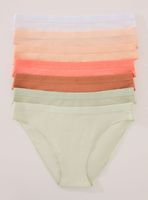 Pack 7 Calzón Clásicos Algodón Colores Vivos Goma