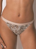 Calzón Brasileño Animal Print Café