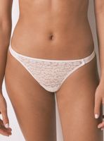 Colaless Encaje Animal Print Marfil