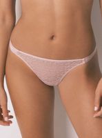 Colaless Encaje Animal Print Rosa