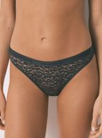 Calzón Clásico Animal Print Negro