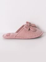 Pantuflas Cerradas Chenilla Rosa