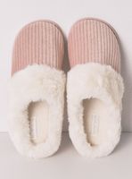 Pantufla Casa Canalé Pelo Lurex Color