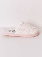 Pantuflas Borreguito Rosado Stitch
