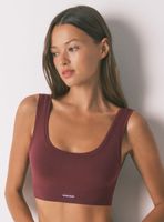 Top Reversible Lovely sin Costuras Burdeo