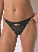 Colaless Tul Microfibra Negro