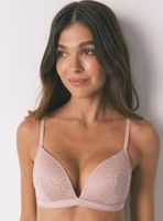 Sostén Triangular Charming Animal Print sin Aro Rosa