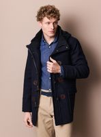 Abrigo Montgomery Largo con Lana