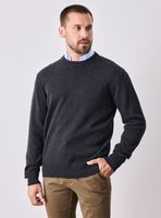 Sweater Cuello Redondo Doble Tela Grueso Algodón