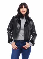 Chaqueta Aviadora con Piel Interior