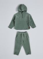 Buzo Liso con Medio Cierre Niño